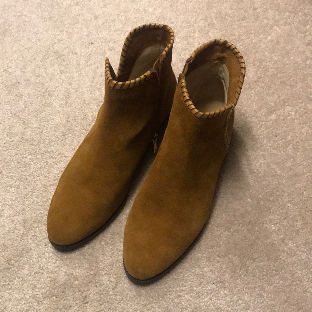Jack Rogers Suede Ankle Booties